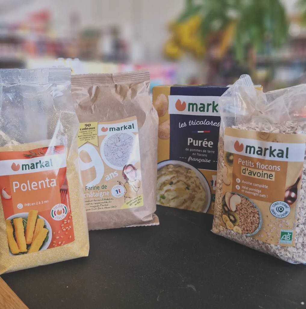 Markal produits secs bio