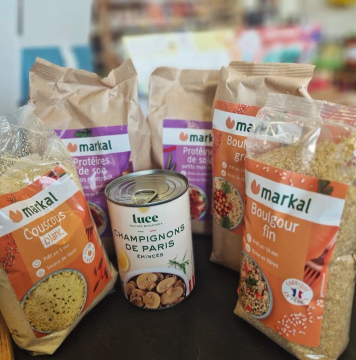 Markal produits secs bio